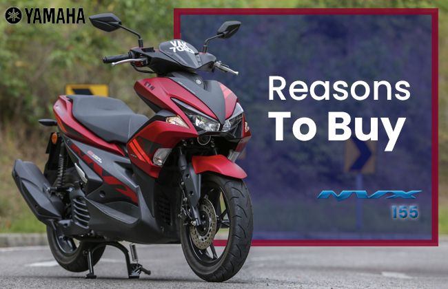 Yamaha NVX155: Reasons to buy
