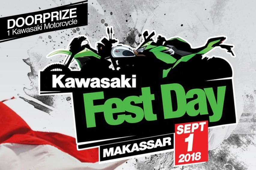 Kawasaki Fest Day Makassar, Ada Doorprize Motor