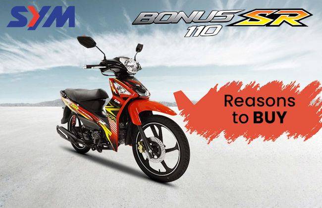 SYM Bonus 110 SR: Reasons to buy | Zigwheels