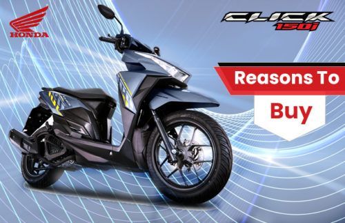 Honda Click 150i: Reasons to buy