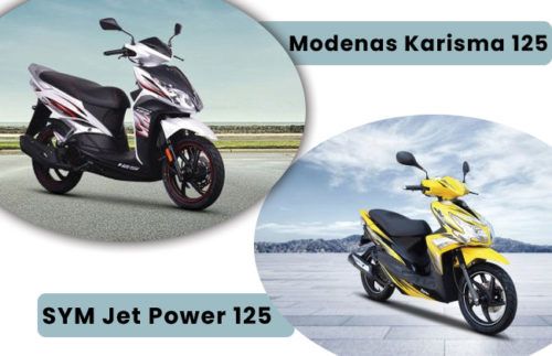 SYM Jet Power 125 vs Modenas Karisma 125 - The better scooter to buy? 