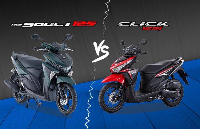 Yamaha Mio Soul i vs 125 Honda Click 125 - Which one you should buy? 