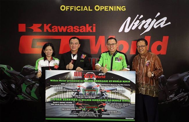 Kawasaki GT World Ninja Shop opens in Bandar Sunway 