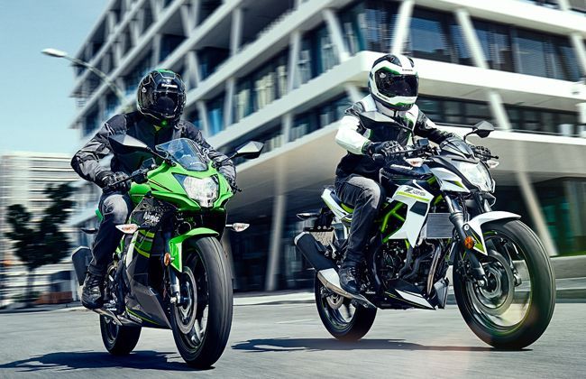 Kawasaki Ninja 125 and Z125 video teased