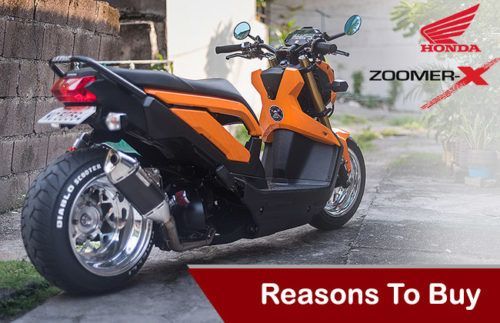 Honda Zoomer-X: Reasons to buy