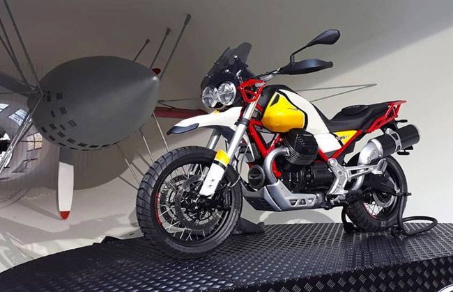Moto Guzzi has revealed official pictures of the V85 TT