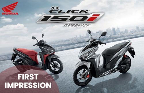 2018 Honda Click 150i: First impression