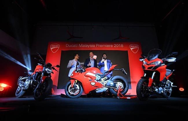 Ducati launches updated Panigale V4, Monster 821 and Multistrada 1260S in Malaysia