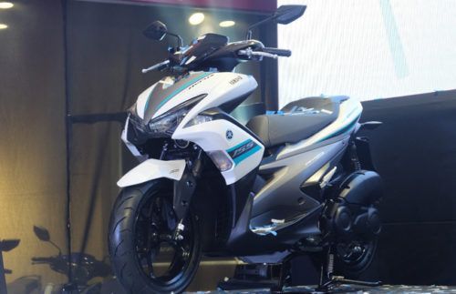 The first batch of 2018 Yamaha Mio Aerox S released