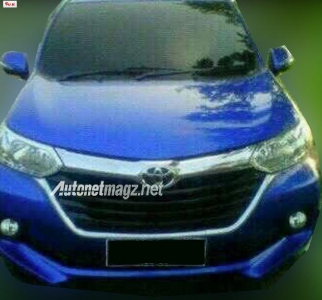 Foto Wajah Baru Toyota Avanza Beredar!