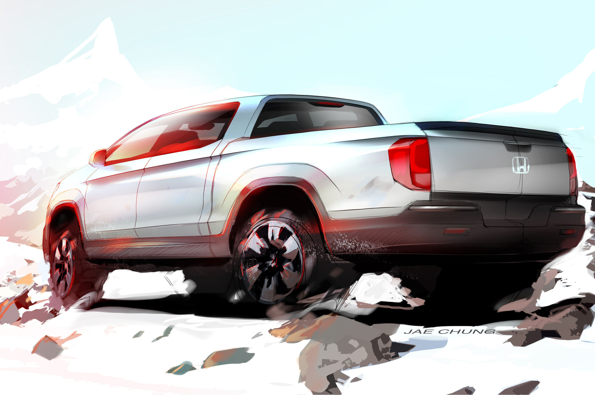 Generasi Ketiga Honda Ridgeline ‘Tertangkap Kamera’