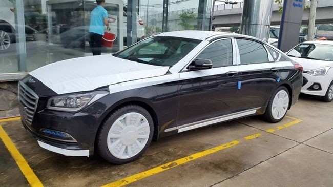 Hyundai Genesis Sedan 2015 đã đến Việt Nam