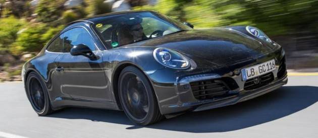  Preview of 2016 Porsche 911 '991.2' in Official Shots