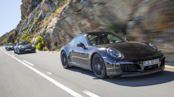  First look of New Porsche 911