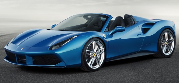 No more wait for 'Ferrari 488 Spider', just stay tuned till September 2015