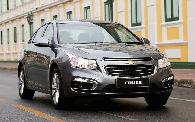 Face-lifted Cruze Launched in Thailand