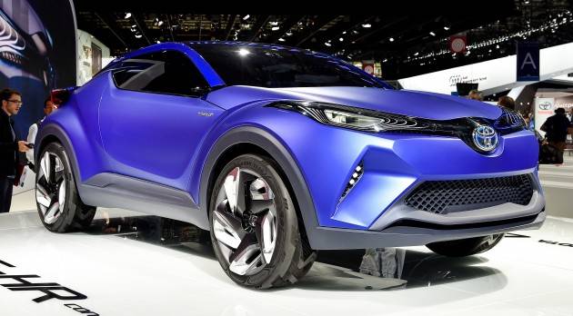 Toyota CH-R concept SUV, birth of a rival challenging Nissan Qashqai