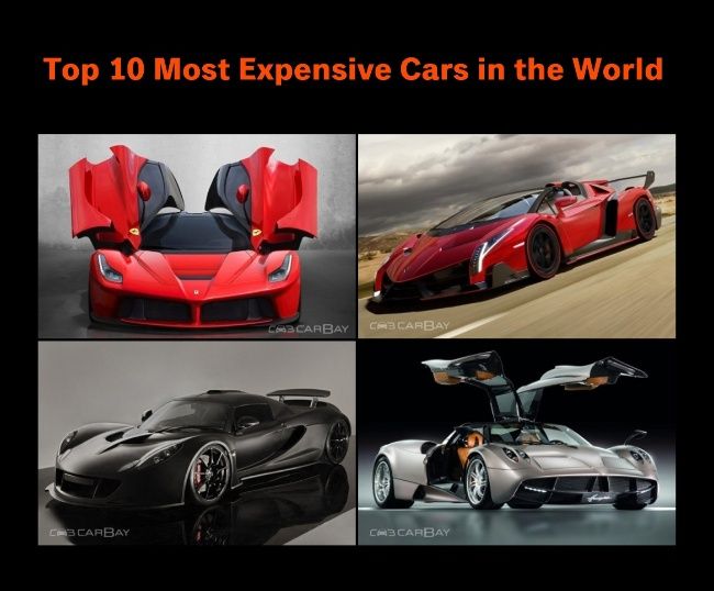 Top 10 siêu xe đắt nhất thế giới | Carbay - Zigwheels