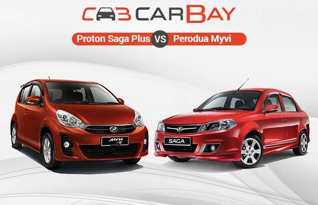 Proton Saga Plus Vs Perodua Myvi – The Battle of People's car