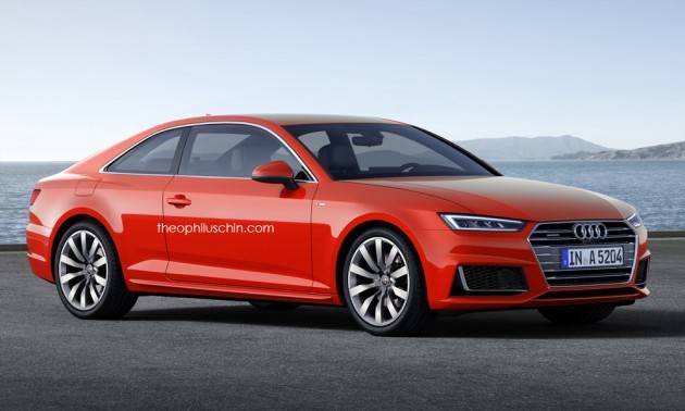 2017 Audi A5 Coupe to feature a sleeker design