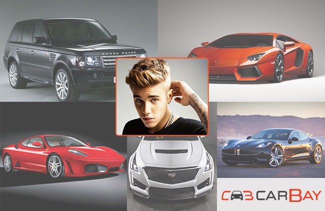 5 รถยนต์คันโปรดของ Justin Bieber