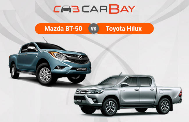 โตโยต้า Hilux Vs มาสด้า BT-50