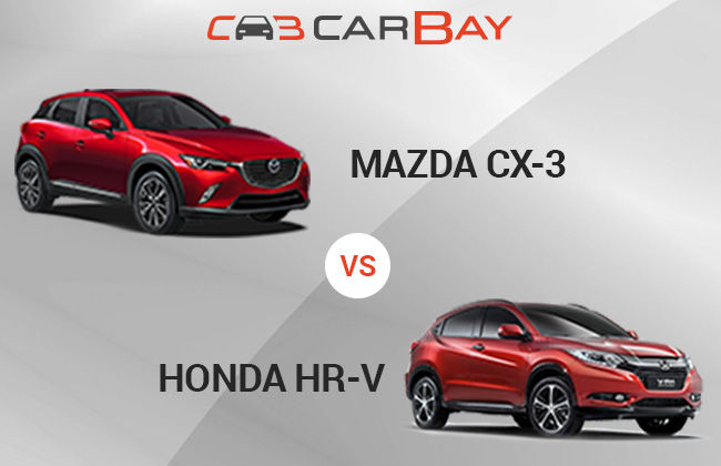 Mazda CX-3 vs Honda HR-V: The battle of luxury B-segment