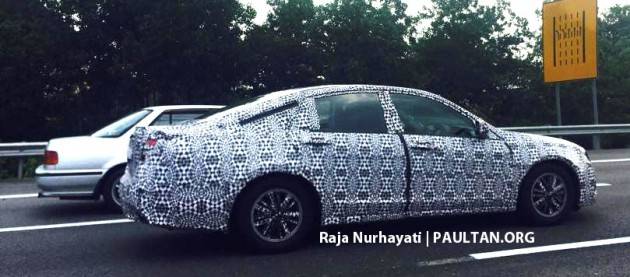 Spied: 2016 Proton Perdana