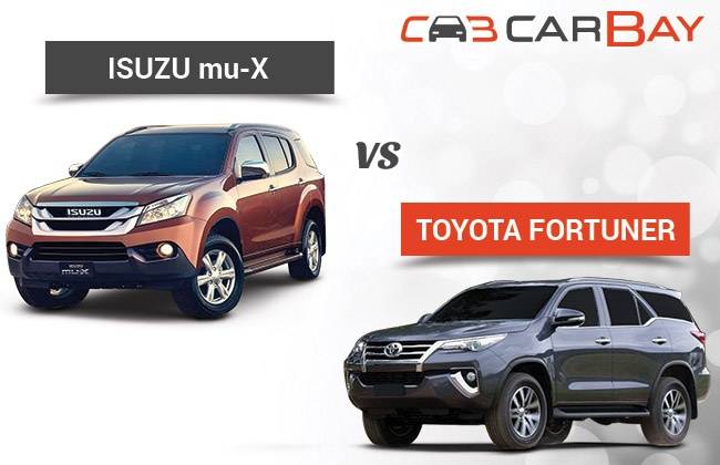 โตโยต้า Fortuner Vs อีซูซุ MU-X