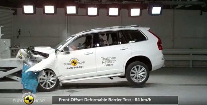 New Volvo XC90 earns five stars from Euro NCAP