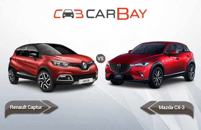Mazda CX-3 vs Renault Captur: Precognition of the Upcoming battle!