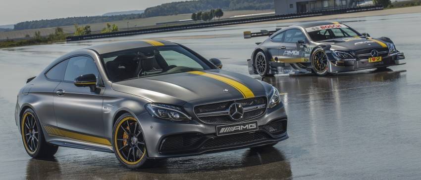 Mercedes-AMG C63 Coupe Edition 1 Unveiled 