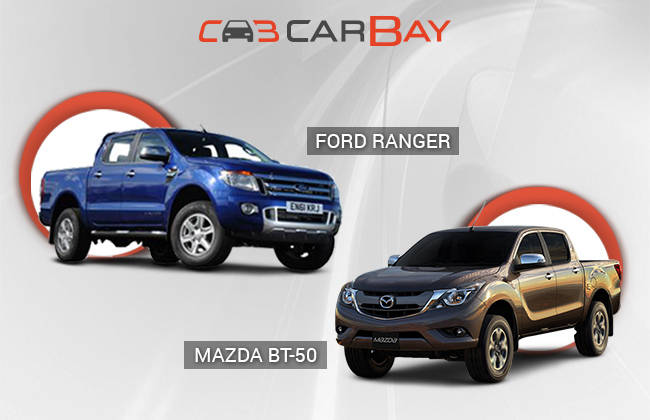 Ford Ranger VS Mazda BT-50 การต่อสู้ของผู้นำรถปิคอัพ