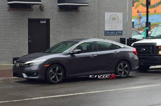 2016 Honda Civic Spied Before its YouTube Launch