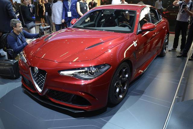 Frankfurt 2015: Alfa Romeo Guilia Comes On Stage