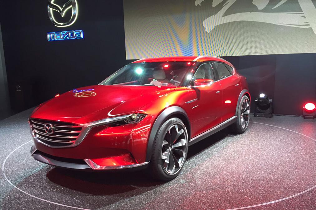 Mazda Koeru concept previews at 2015 Frankfurt Motor Show