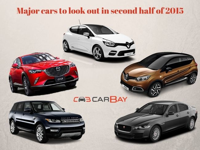 Major cars to look out in second half of 2015