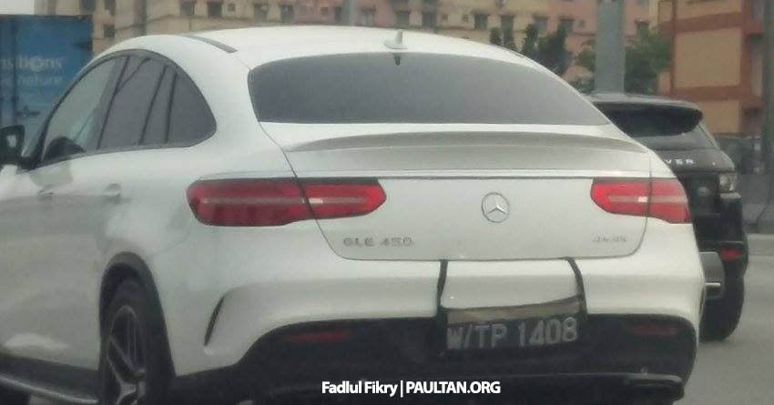 Spyshots: Mercedes Benz GLE 450 AMG spotted in Malaysia