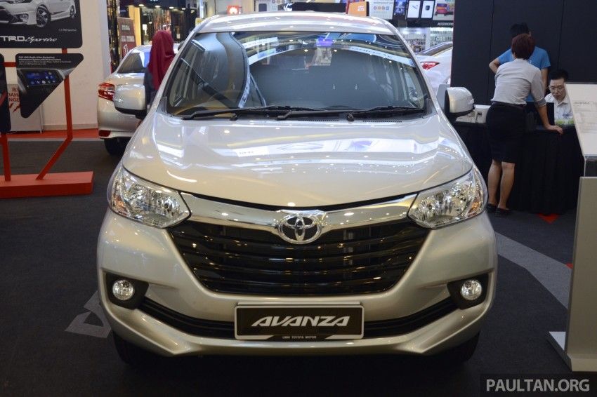 2016 Toyota Avanza Facelift Displayed at Low Yat Plaza