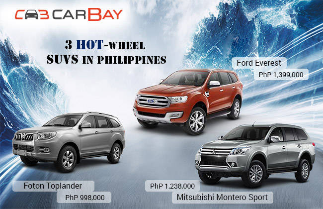 3 Hot-Wheel SUVs in Philippines