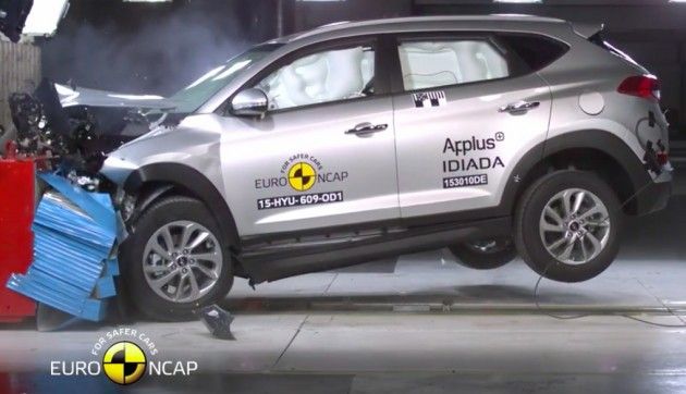 Hyundai Tucson 2016 Earns Five-Star Euro NCAP Rating