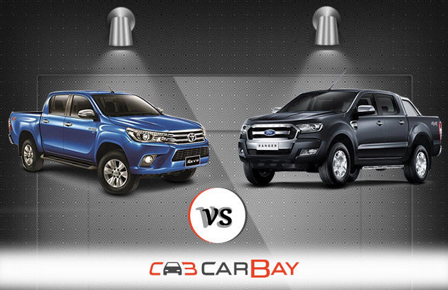 Ford Ranger T6 vs Toyota Hilux: Battle of the Pickups