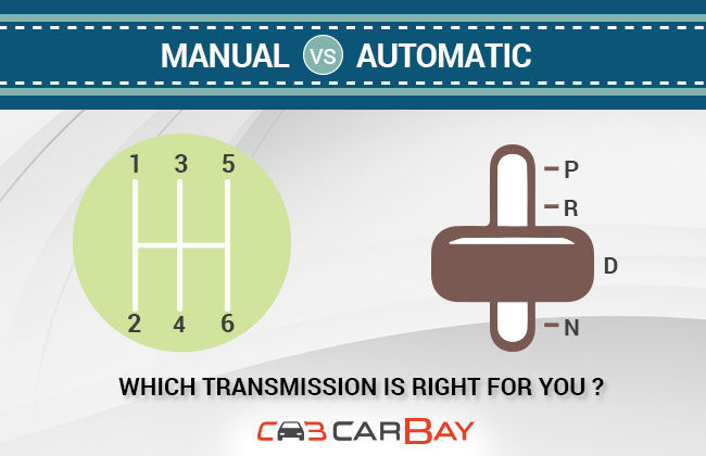 Manual or Automatic Transmission... Clear the Dilemma and Buy the One that Suits you Right  