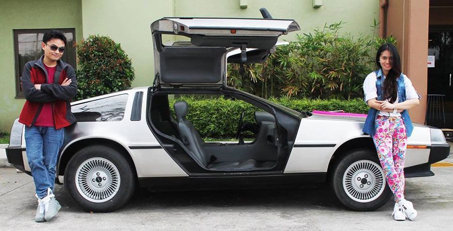 Auto World Celebrates 'Back To The Future' Day with DeLorean DMC-12 and Nissan's New Kid
