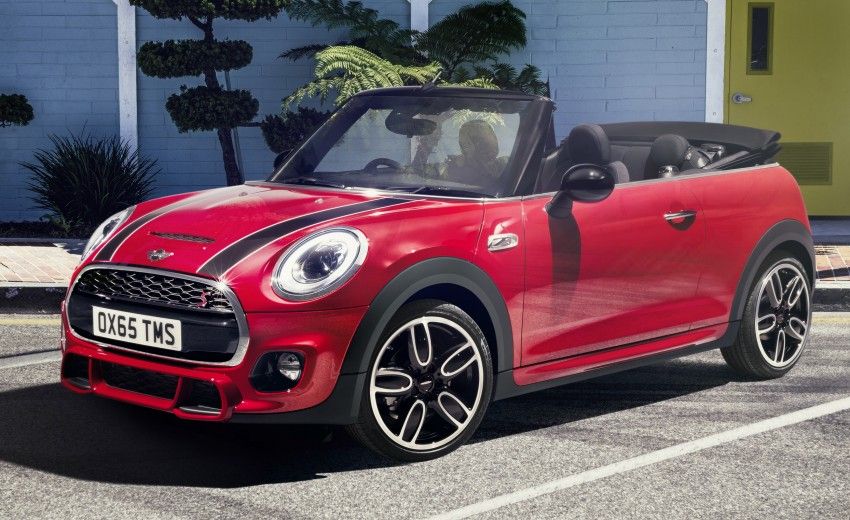 New 2016 MINI Convertible F57 launched at Tokyo Motor Show