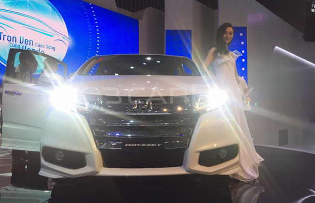Honda Odyssey được chào đón nồng nhiệt tại Vietnam Motor Show 2015