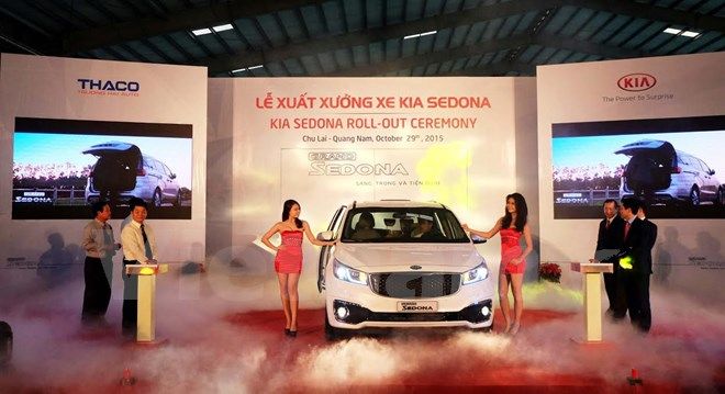 Thaco chính thức sản xuất KIA Sedona vào thị trường xe thương mại