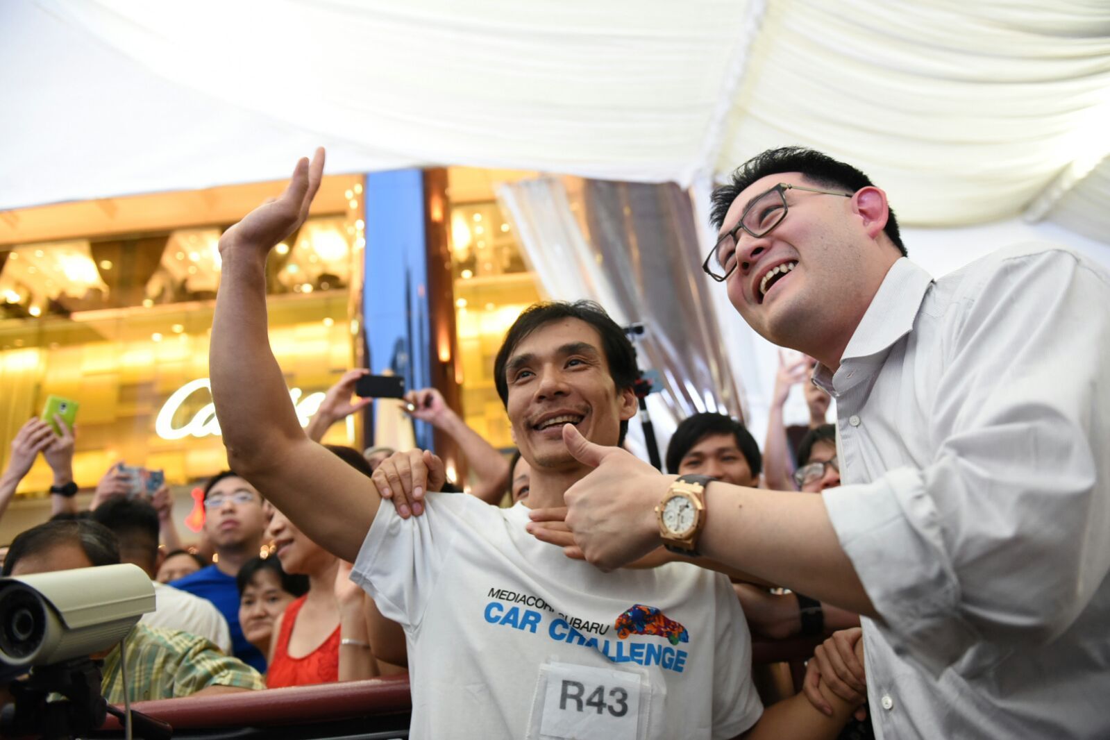 Người Việt chiến thắng cuộc thi 2015 Subaru Palm Challenge