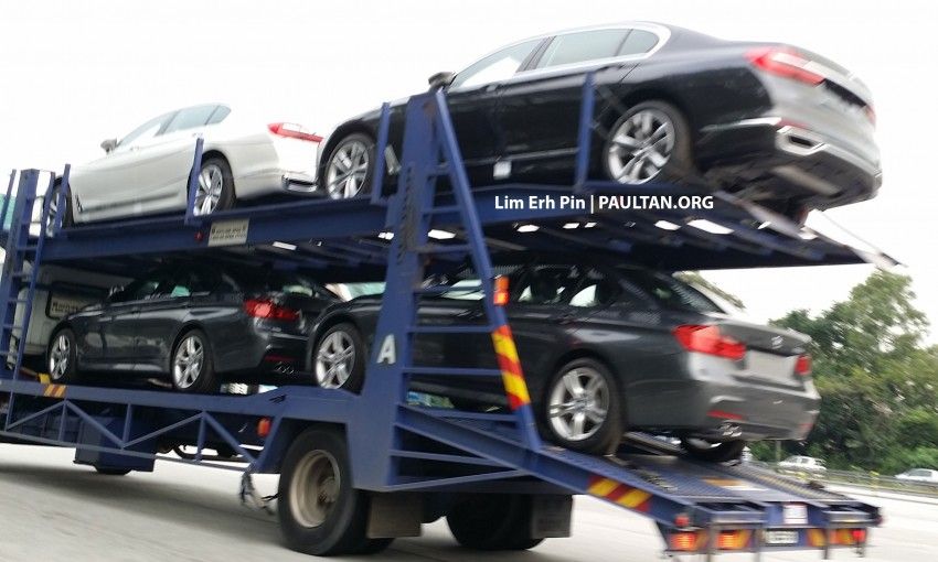 Spyshots: G11 BMW 7 Series spotted in Malaysia