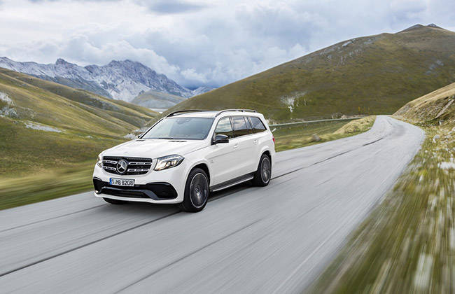 Mercedes-Benz hé lộ mẫu facelift GL Class với cái tên GLS SUV